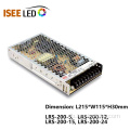 Mëttlerweil Power Supply fir LED Display LRS-200-5
